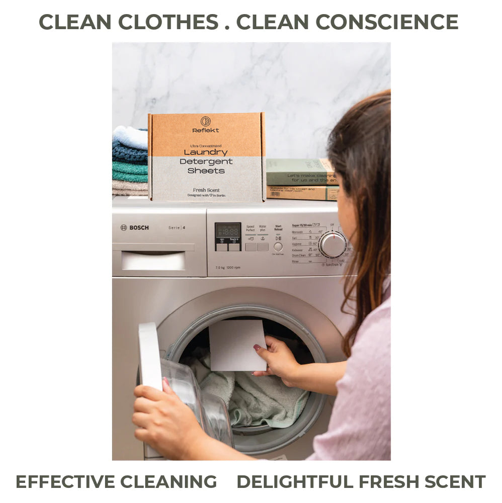 
                  
                    Smart Laundry Detergent Sheets
                  
                