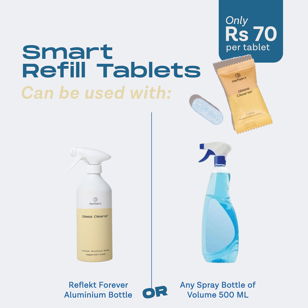 
                  
                    Smart Glass Cleaner Refill Tablets
                  
                