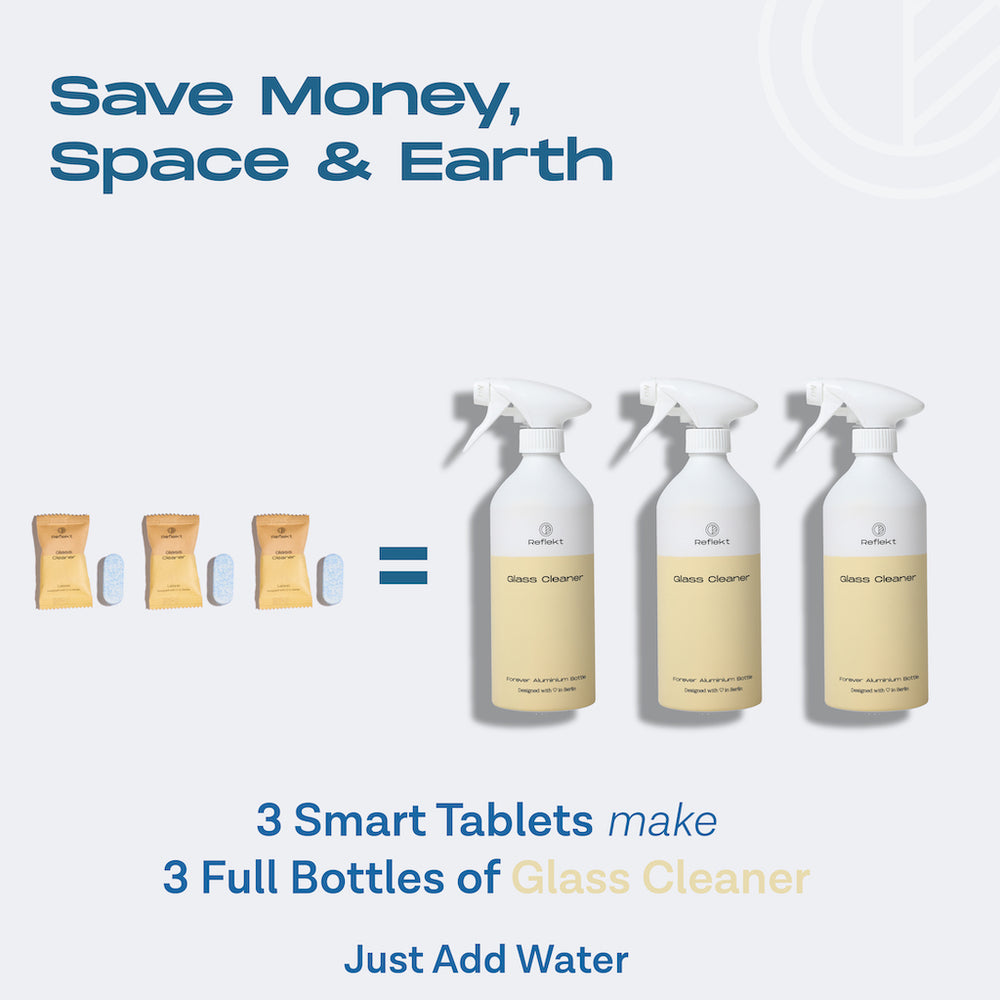 
                  
                    Smart Glass Cleaner Refill Tablets
                  
                