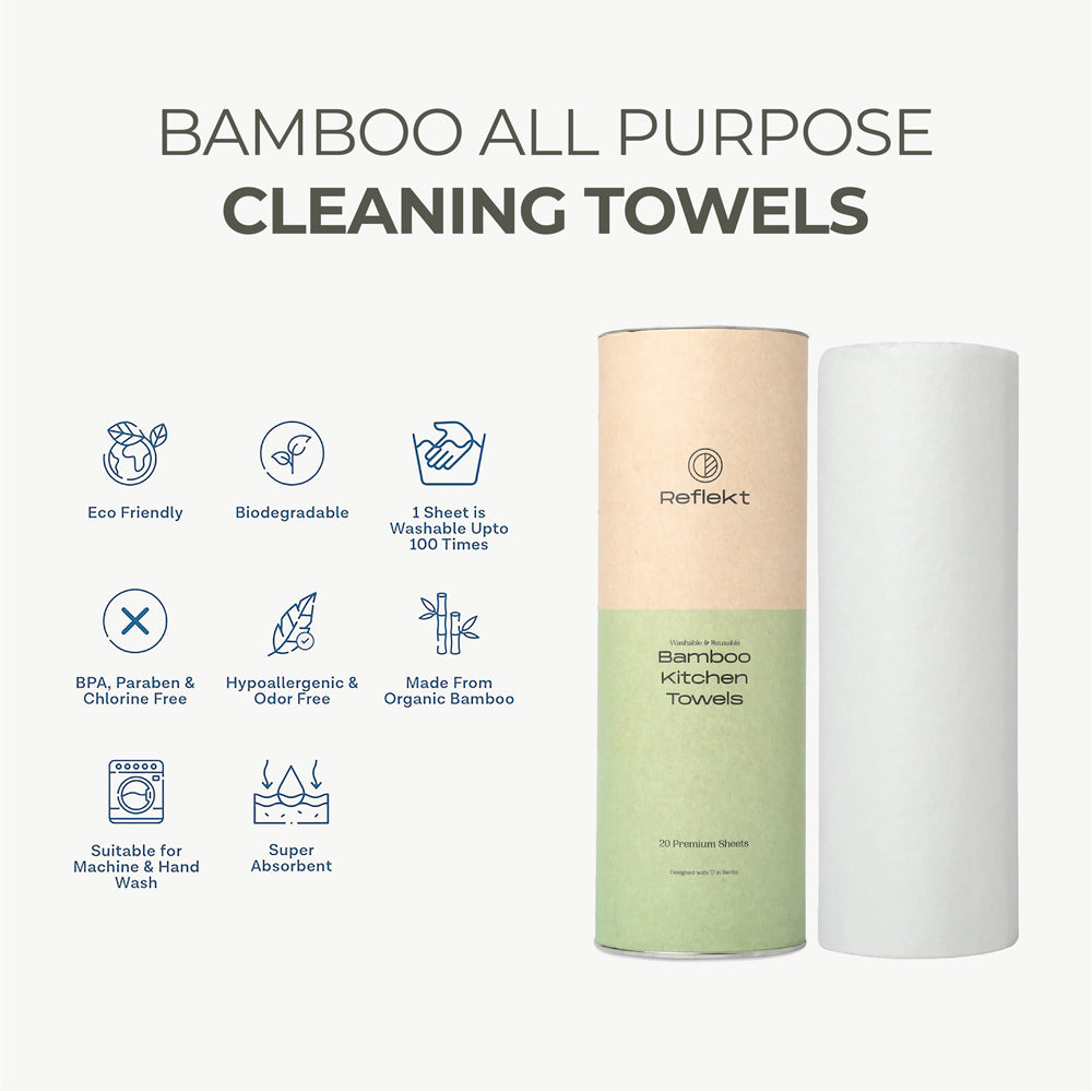 
                  
                    Bamboo All-Purpose Cleaning Towels
                  
                